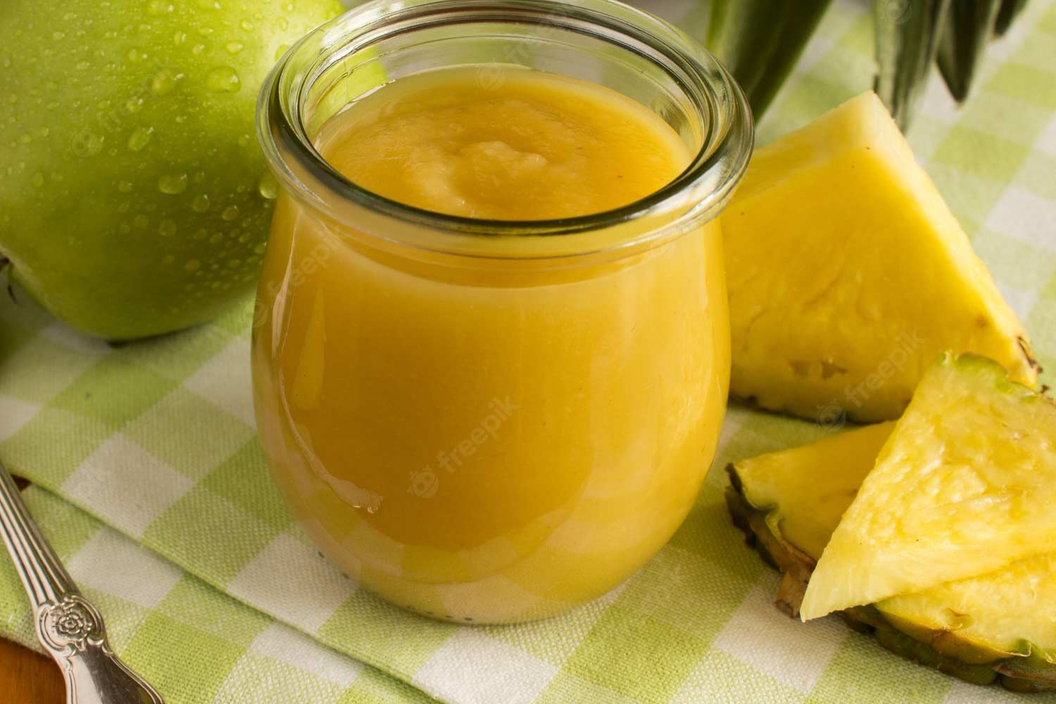 puré congelado de piña y mango